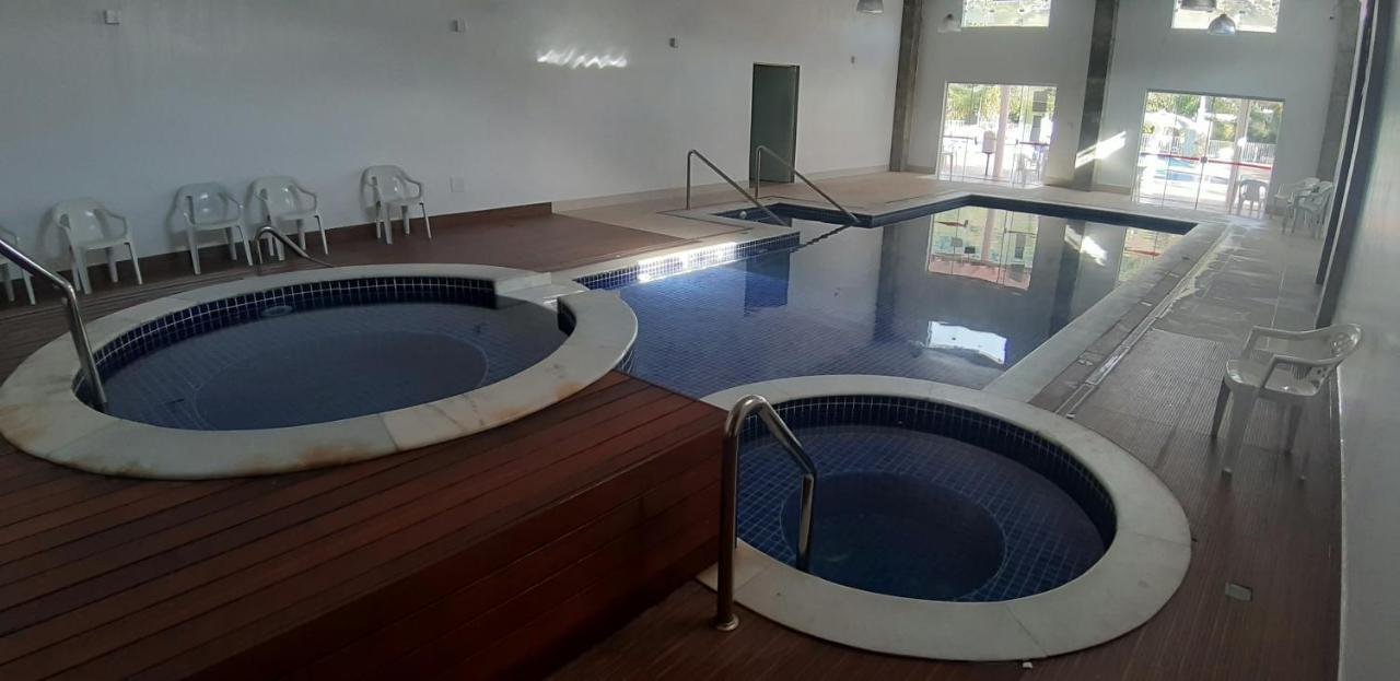 Flat No Apart-Hotel Cavalinho Branco Com Piscina Aquecida 1D8 Águas de Lindóia Exterior foto