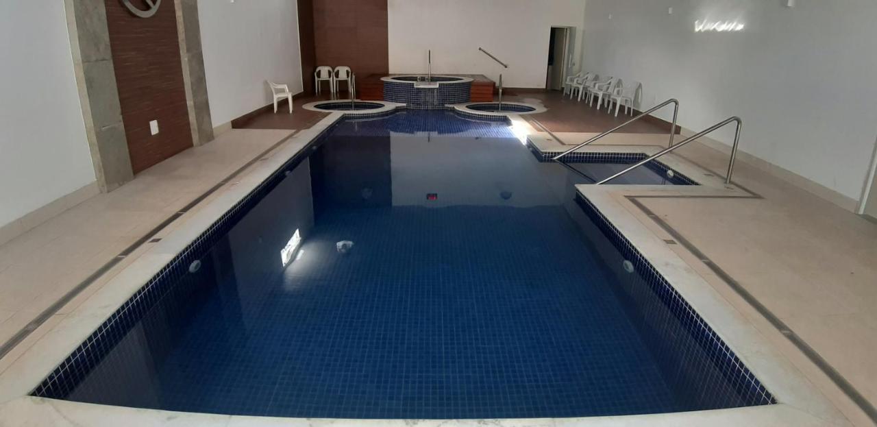 Flat No Apart-Hotel Cavalinho Branco Com Piscina Aquecida 1D8 Águas de Lindóia Exterior foto